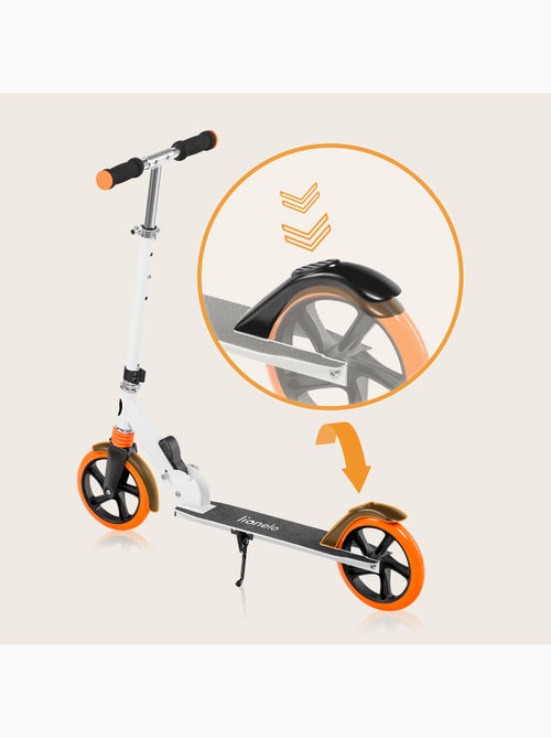 Patinete LIONELO Luca para niños y adultos - Hasta 100 kg - Plegado compacto - Portabotellas - Kiabi