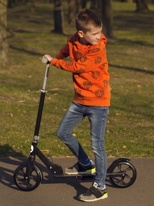 Patinete LIONELO Luca para niños y adultos - Hasta 100 kg - Plegado compacto - Portabotellas - Kiabi