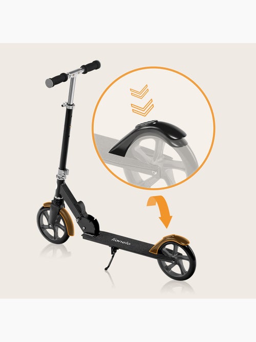 Patinete LIONELO Luca para niños y adultos - Hasta 100 kg - Plegado compacto - Portabotellas - Kiabi