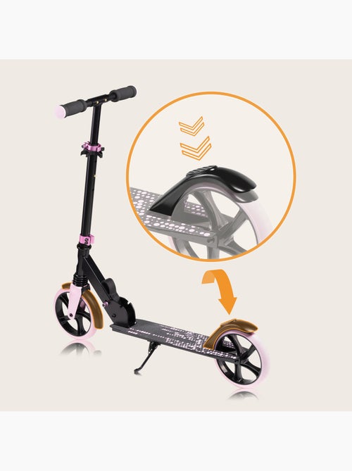 Patinete LIONELO Luca para niños y adultos - Hasta 100 kg - Plegado compacto - Portabotellas - Kiabi