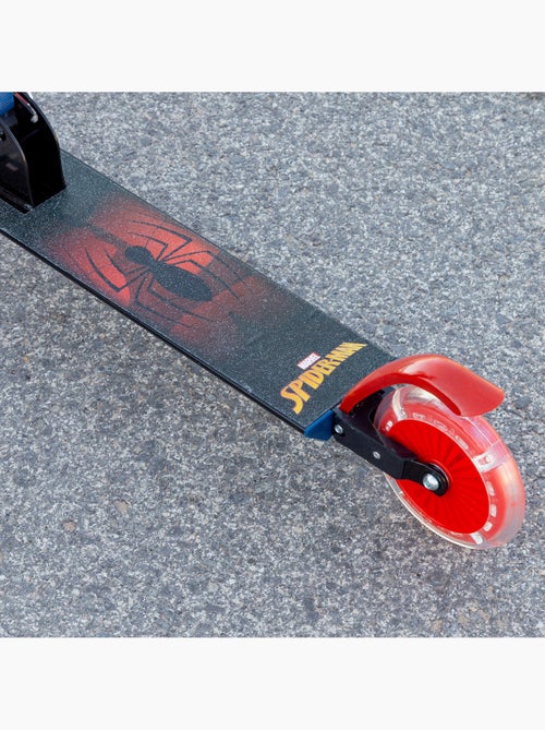 Patinete plegable 2 ruedas con luces spiderman - Kiabi