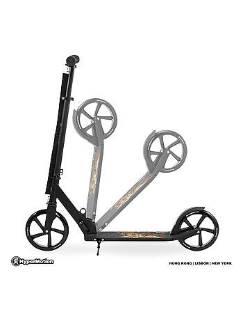 Patinete plegable aluminio abec-7 máx 100kg hypermotion