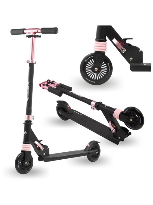 Patinete plegable con amortiguadores ruedas 125mm HyperMotion - Kiabi