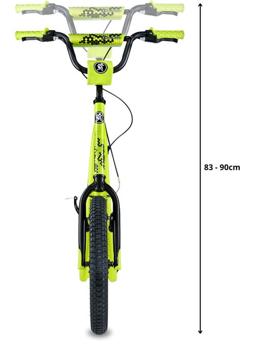 Patinete urbano HyperMotion RUNKIE 16" con frenos V-Brake y ruedas inflables para niños y adultos - Kiabi