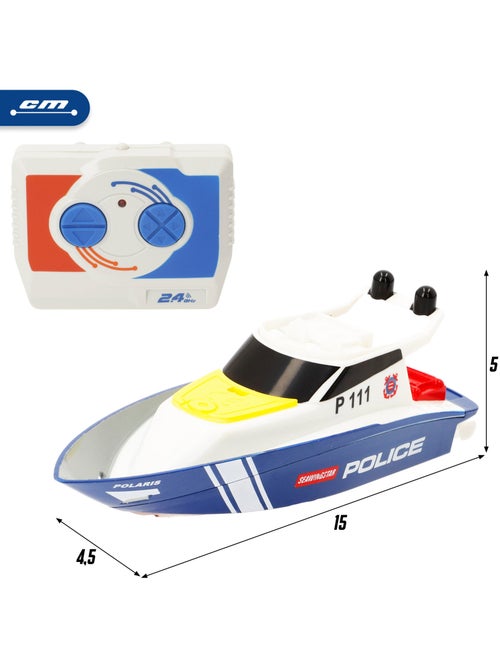 Patrullera radiocontrol + 4 años speed&go - Kiabi