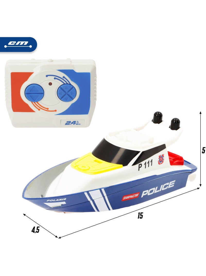 Patrullera radiocontrol + 4 años speed&go N/D - Kiabi