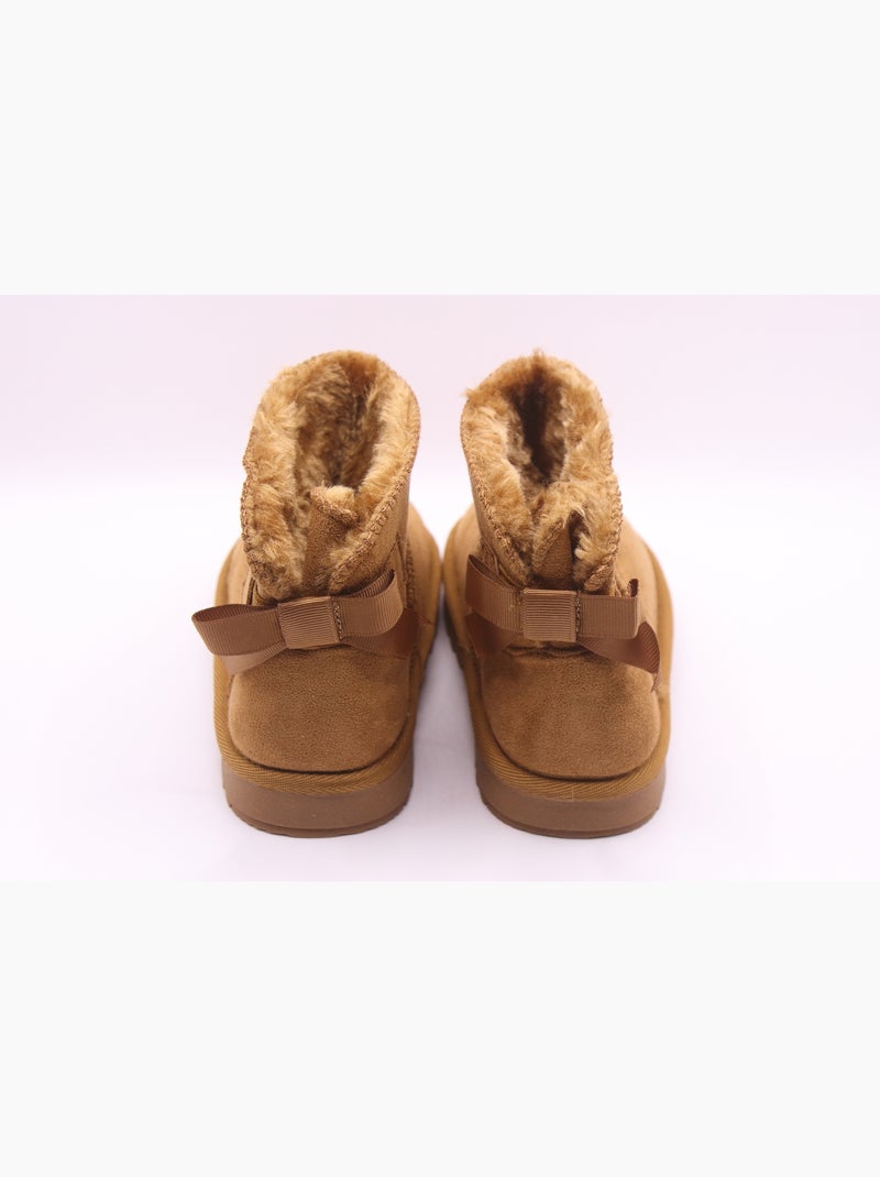 Patucos correa cruzada Camel - Kiabi