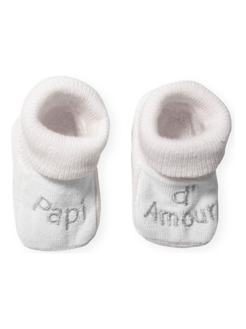 Patucos de bebé bordados > - Kiabi Patucos de bebé bordados > - Kiabi