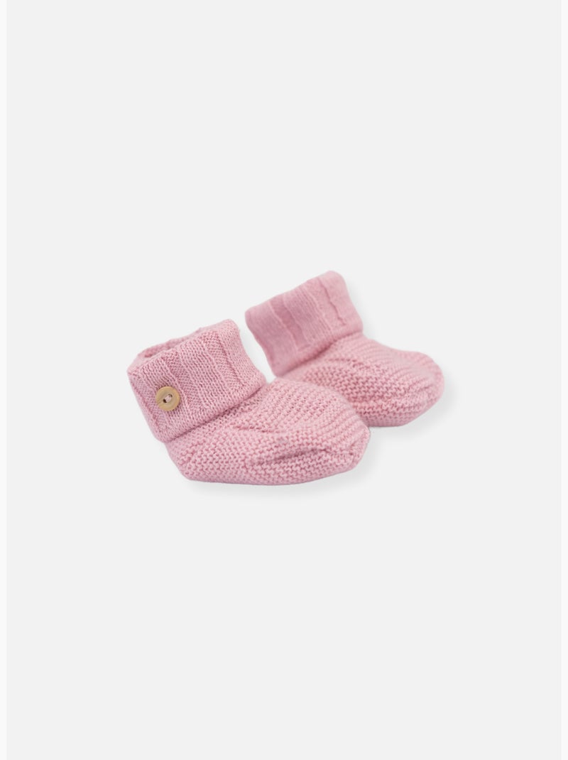 Patucos de bebé rétro Rosa claro - Kiabi