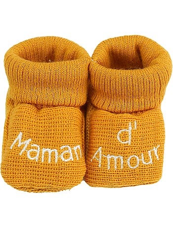 Patucos de nacimiento - mensaje mamá de amor
