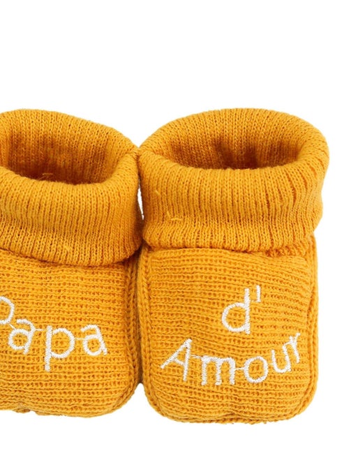 Patucos de nacimiento - mensaje Papá de Amor - Kiabi