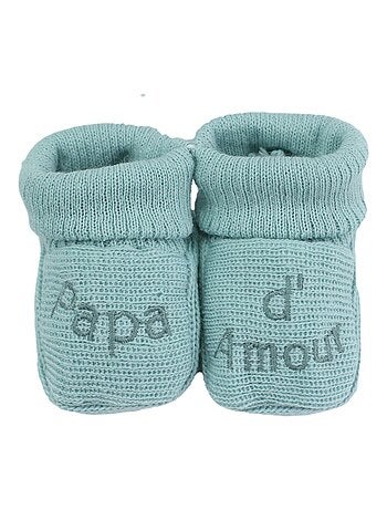 Patucos de nacimiento - mensaje Papá de Amor