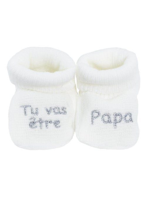 Patucos de nacimiento para anunciar el embarazo - Kiabi