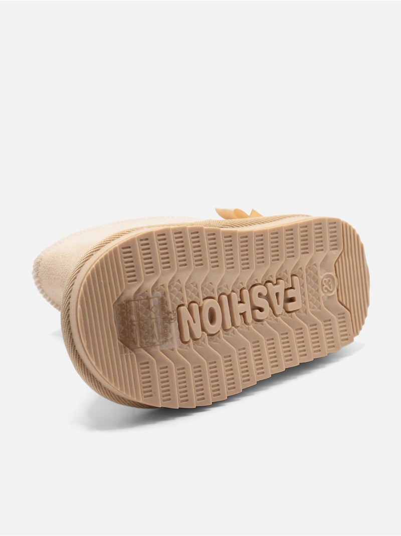 Patucos para ponerse - Doremi Beige - Kiabi