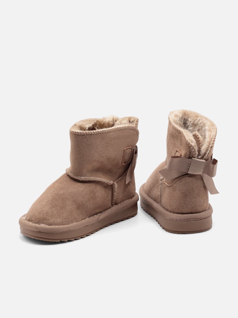 Patucos para ponerse - Doremi Taupe - Kiabi