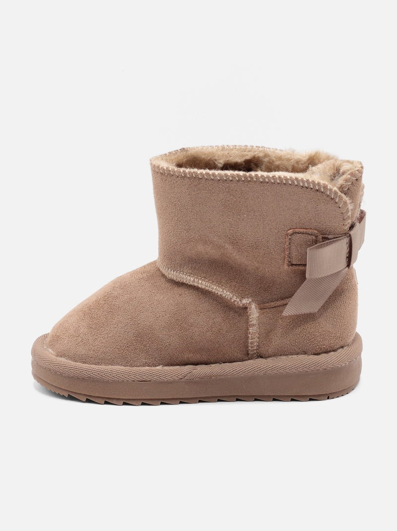 Patucos para ponerse - Doremi Taupe - Kiabi