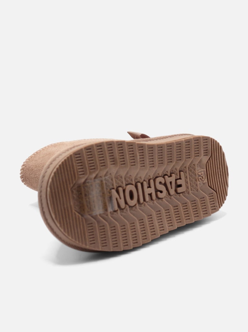 Patucos para ponerse - Doremi Taupe - Kiabi