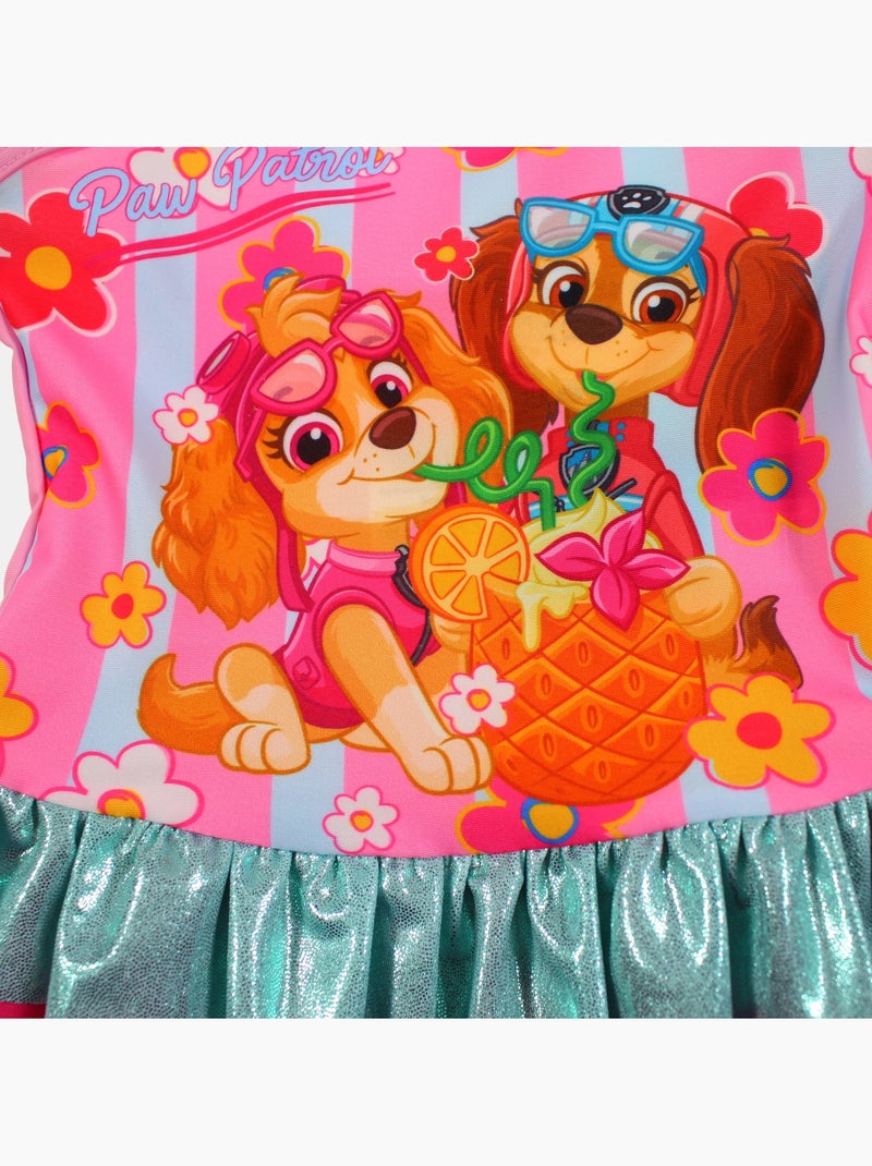 Paw Patrol - Bañador niña de una pieza Rosa - Kiabi