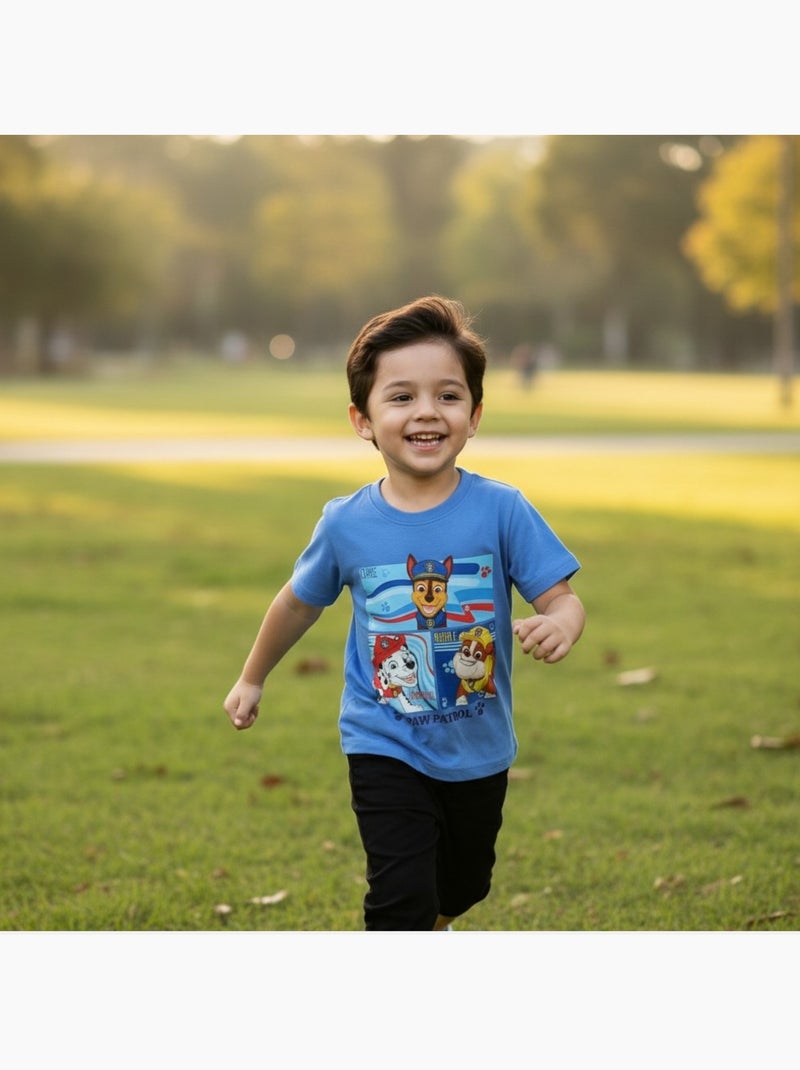 Paw Patrol - Camiseta Azul - Kiabi