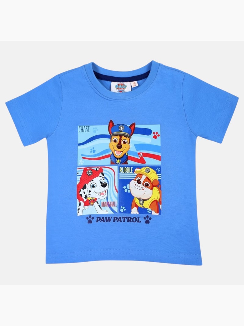 Paw Patrol - Camiseta Azul - Kiabi