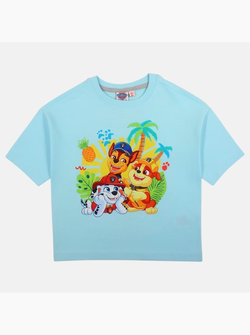 Paw Patrol - Camiseta infantil Patrulla Canina Azul - Kiabi