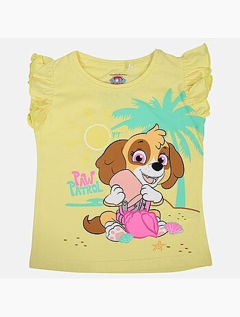 Paw Patrol - Camiseta manga corta niña