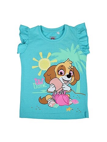 Paw Patrol - Camiseta manga corta niña