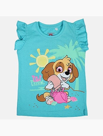 Paw Patrol - Camiseta manga corta niña