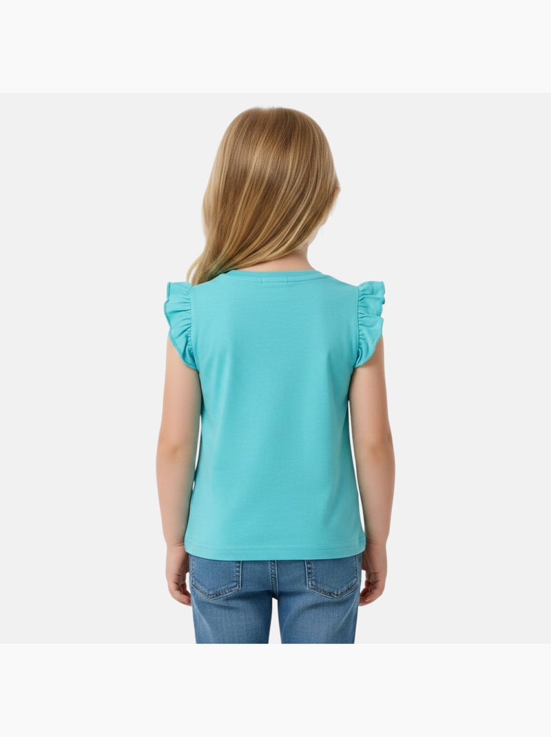 Paw Patrol - Camiseta manga corta niña Azul - Kiabi