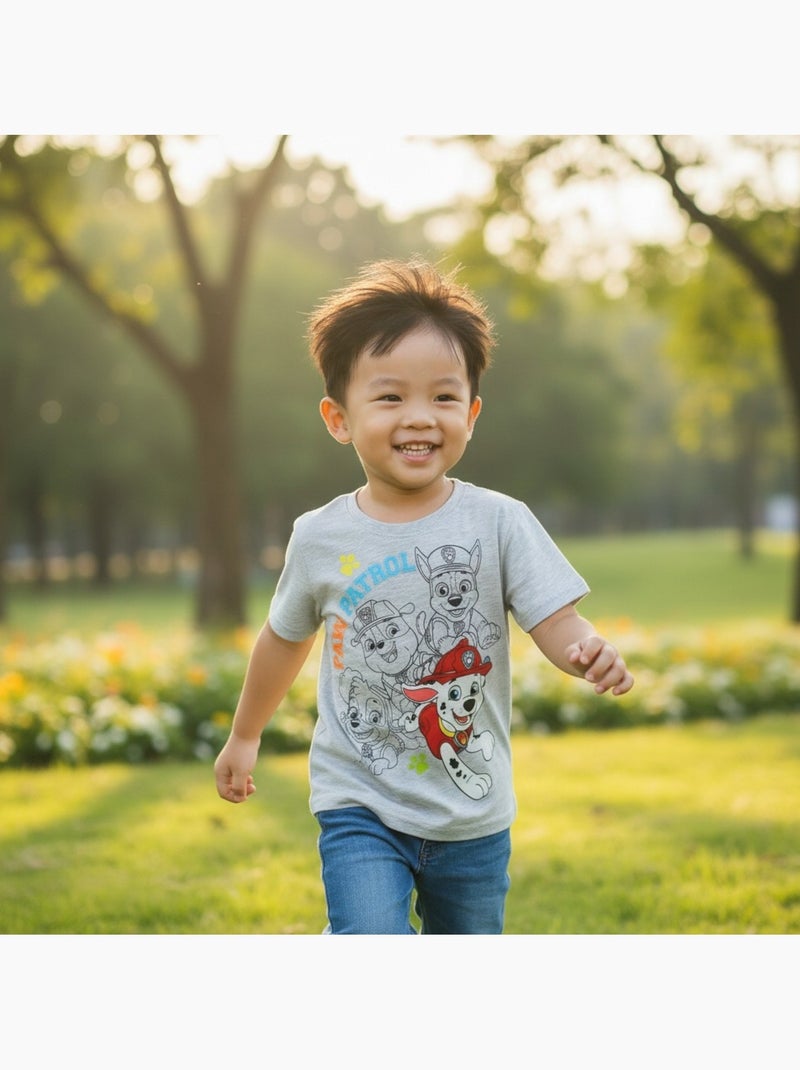 Paw Patrol - Camiseta para niño Gris - Kiabi