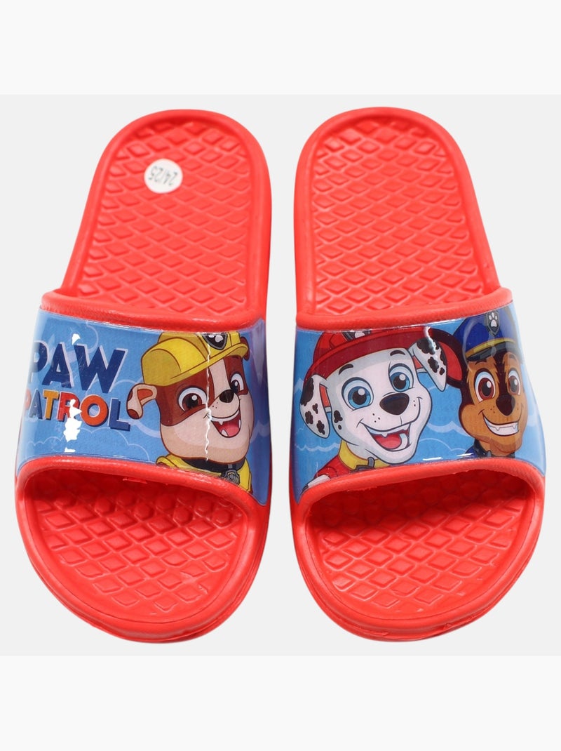 Paw Patrol - Chanclas de baño Rojo - Kiabi