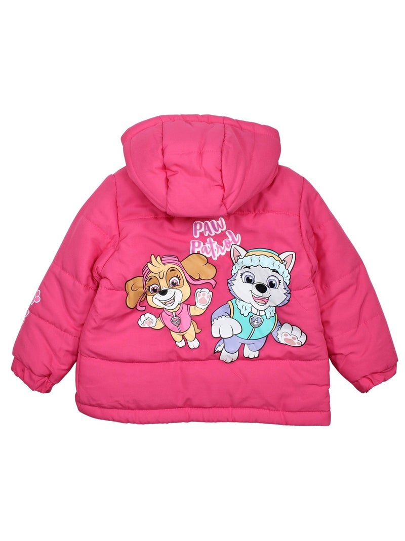 Paw Patrol - Chaqueta acolchada para niña Rosa - Kiabi