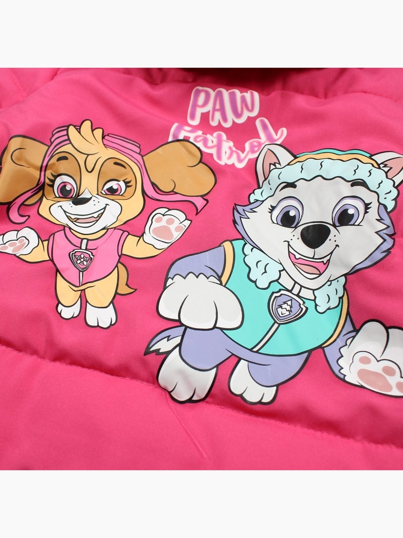 Paw Patrol - Chaqueta acolchada para niña Rosa - Kiabi