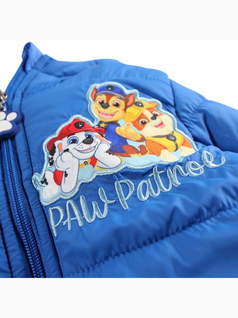 Paw Patrol - Chaqueta acolchada para niño Azul - Kiabi