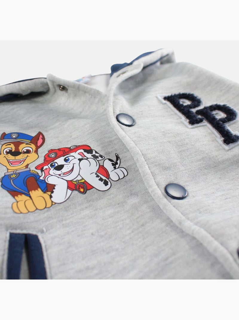 Paw Patrol - Chaqueta con capucha para niño Gris - Kiabi