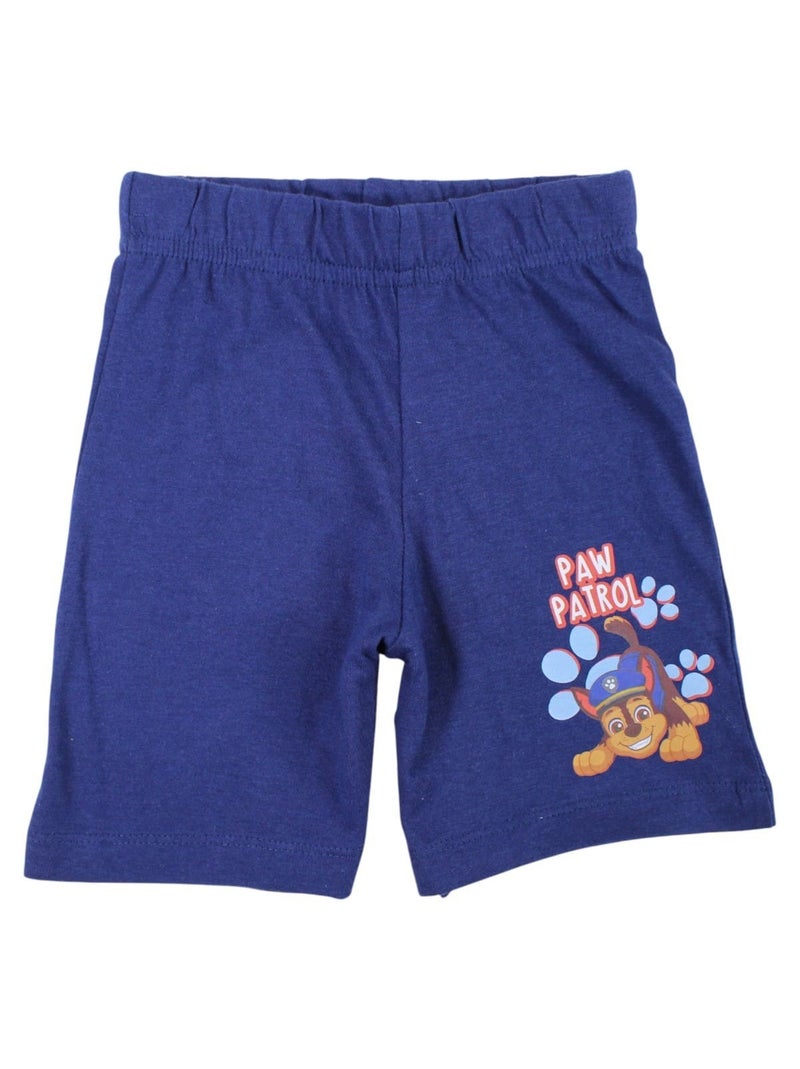 Paw Patrol - Conjunto camiseta y short Azul marino - Kiabi