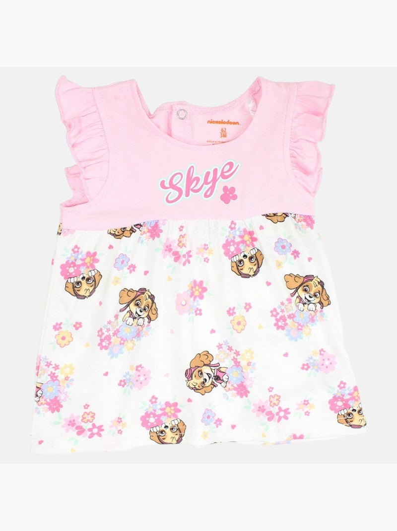 Paw Patrol - Conjunto camiseta y short bébé Rosa - Kiabi