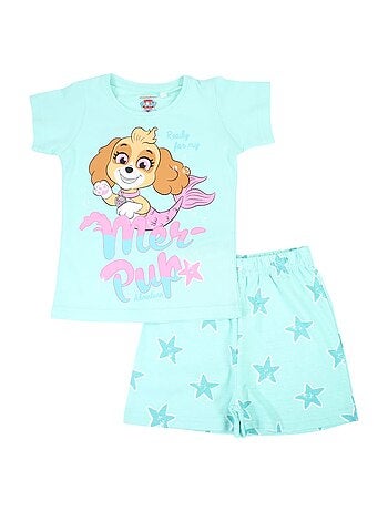Paw Patrol - Conjunto camiseta y short niña