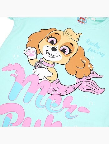Paw Patrol - Conjunto camiseta y short niña