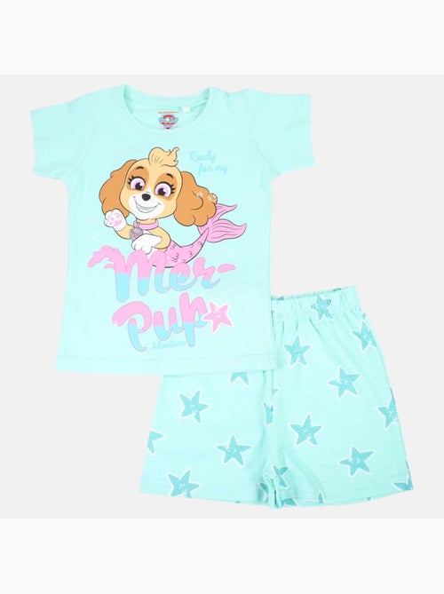 Paw Patrol - Conjunto camiseta y short niña - Kiabi
