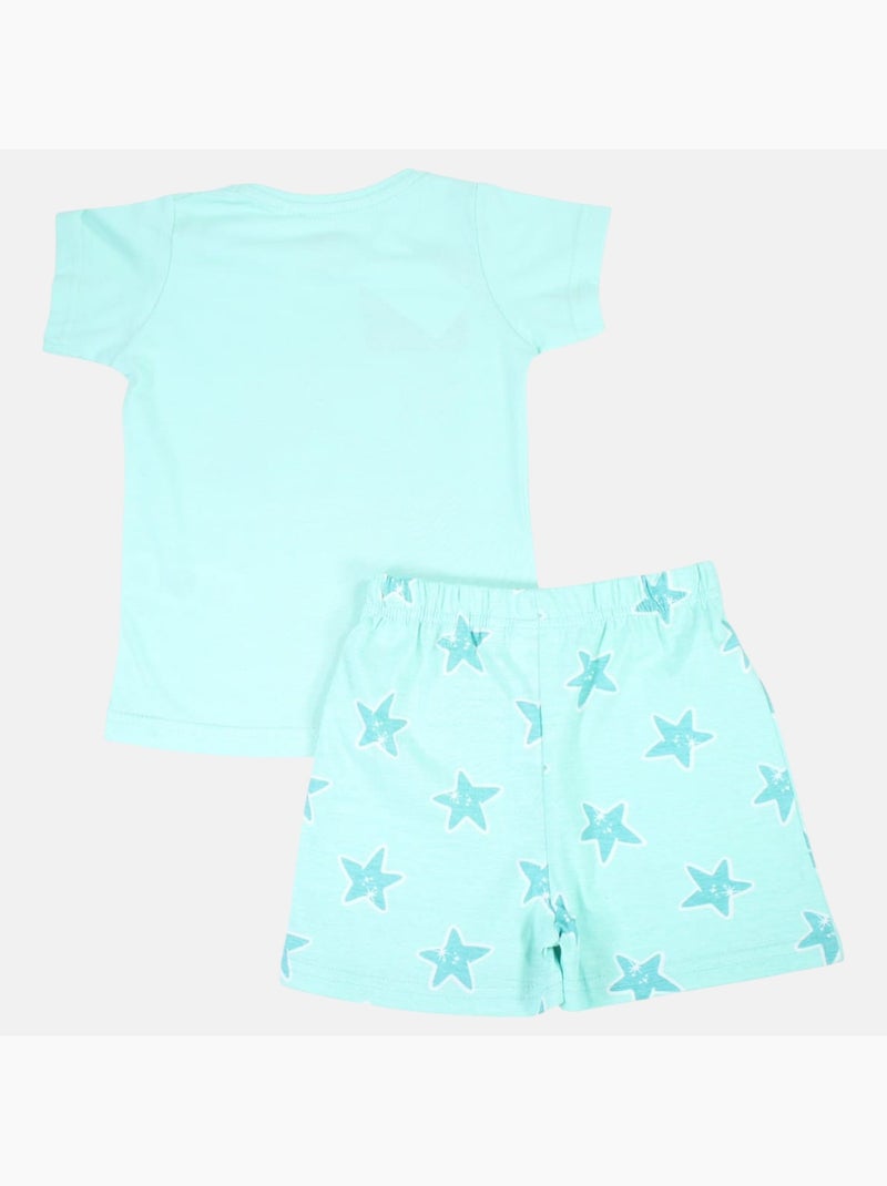 Paw Patrol - Conjunto camiseta y short niña Azul - Kiabi