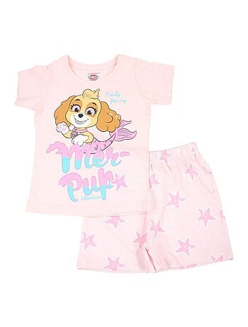 Paw Patrol - Conjunto camiseta y short niña