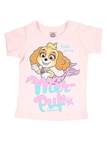 Paw Patrol - Conjunto camiseta y short niña