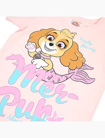 Paw Patrol - Conjunto camiseta y short niña