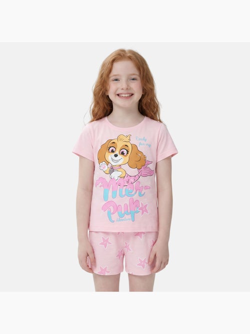 Paw Patrol - Conjunto camiseta y short niña - Kiabi