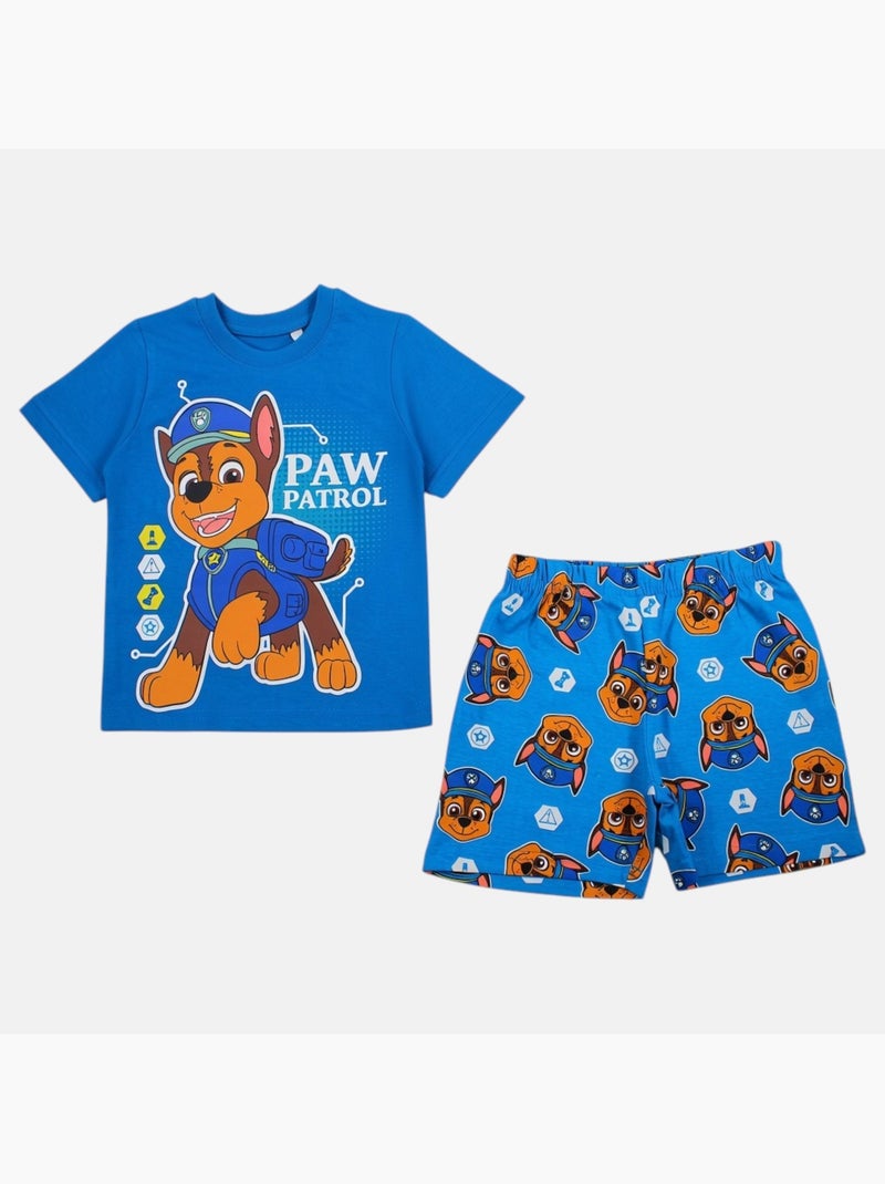 Paw Patrol - Conjunto camiseta y short para niño Azul marino - Kiabi