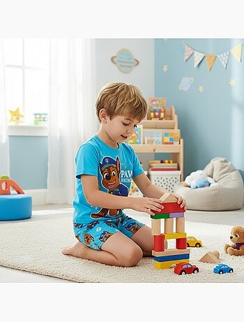Paw Patrol - Conjunto camiseta y short para niño
