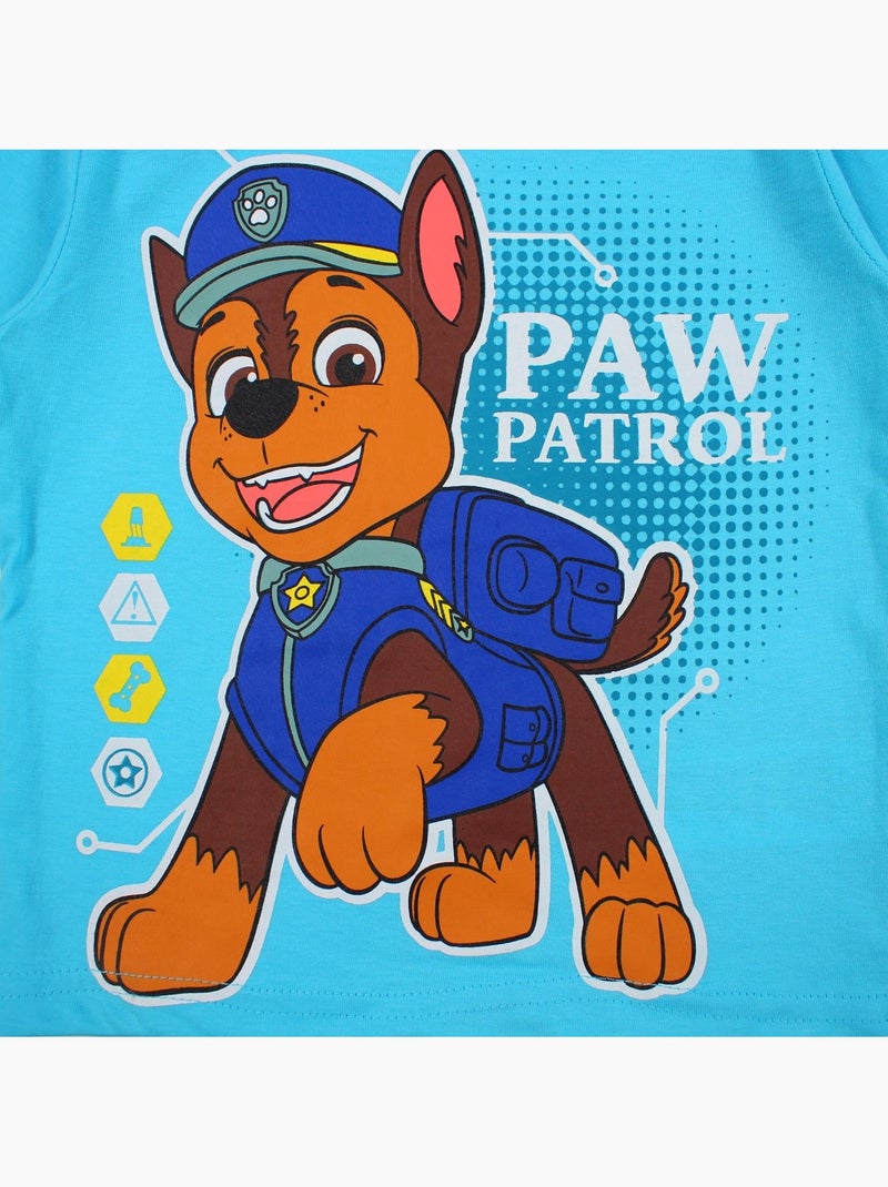 Paw Patrol - Conjunto camiseta y short para niño Azul - Kiabi