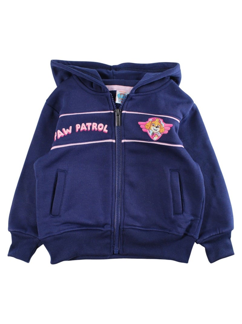 Paw Patrol - Conjunto chaqueta con capucha y pantalón de jogging niña Azul marino - Kiabi