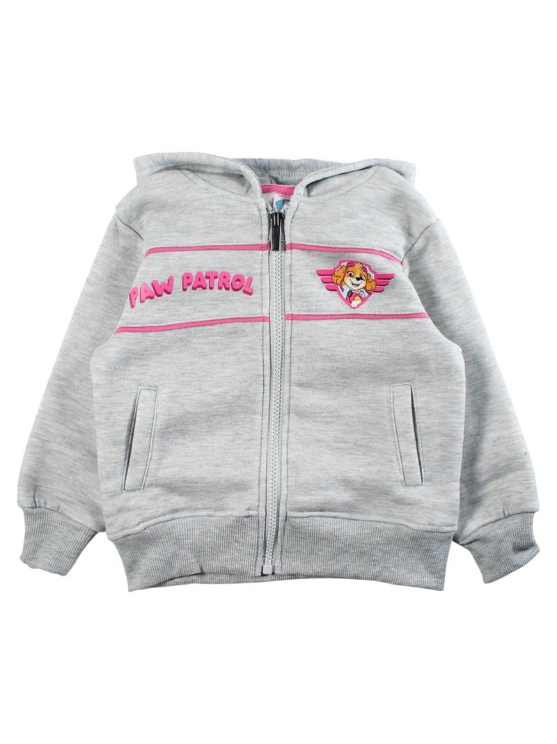 Paw Patrol - Conjunto chaqueta con capucha y pantalón de jogging niña Gris - Kiabi
